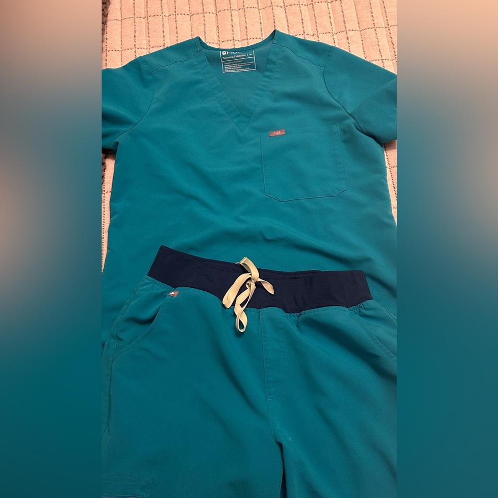 Figs scrub set Teal